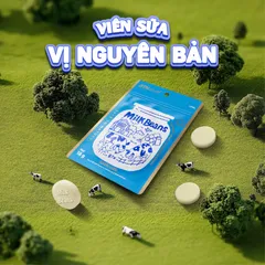 Kẹo Sữa Nguyên Chất BTNature 100% - Bổ Sung Canxi Vượt Trội, Dinh Dưỡng Tiện Lợi cho Người Lớn và Trẻ Em